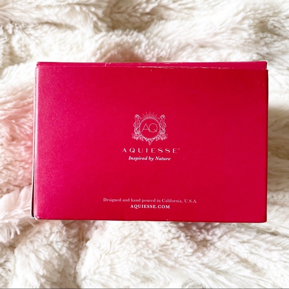 AQUIESSE Currant & Rose Set of 4 Luxury Scented Candles NEW NIB - Picture 3 of 5